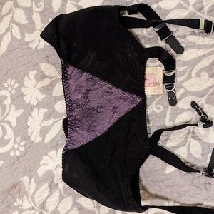 What Katie Did Vintage Retro Suspender Garter Belt size 6 US/10 UK